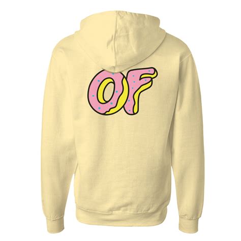 odd future yellow donut hoodie|ofwgkta band hooded pullover hoodie.